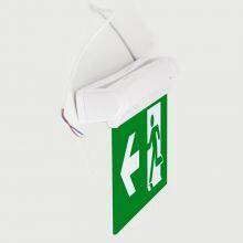 SAA Double Face Running Man Exit Sign Light With Battery Backup thumbnail-4