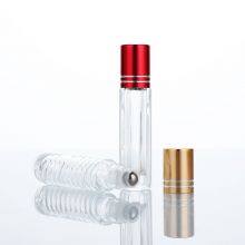 Прозрачные матовые стеклянные роликовые флаконы объемом 5 мл и 8 мл, подзаряжаемые для парфюма, эфирных масел и губного масла thumbnail-3