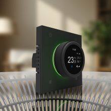 WIFI Remote Temperature Control Smart Knob-type Thermostat 2/4 Pipes for Smarthouse FCU Controller thumbnail-3