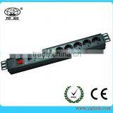 1.5U German Type 8 Ways Sockets Intelligent PDU