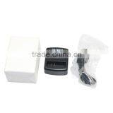 High Quality 2PCS 1400mAh Batteries Dual Charger for Xiaomi YI 4K Accessories Xiaoyi Sports Action Camera 2 II Battery Charger thumbnail-6