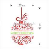 ALFOREVER Red Vinyl Quote Christmas Decals,vinyl Christmas Sticker thumbnail-4
