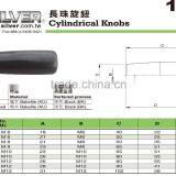 For Machine Parts and CNC Lathes Black Bakelite Cylindrical Knob thumbnail-2