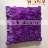 2016RABBIT FUR PILLOWS thumbnail-2