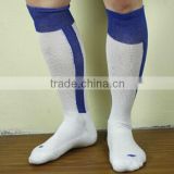 Multi colors stripe men football socks