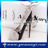 Fashion jewelry wholesale alibaba high-heeled shoe key chain metal K0015