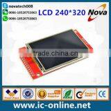 2.4" Driver TFT LCD Touch Panel 5V/3.3V Serial Port Display Module 240x320.