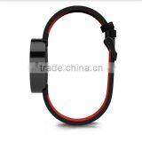 Drummer Watch Ion-plated Steel Leather Bracelet Wristwatch thumbnail-3