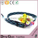 2016 Hot Sale Sneaker Shoes Needlepoint Belt Stripe Braided With Leather Trim Automatic Buckle Oem thumbnail-2
