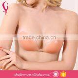 Customized Low Price Sexy Girl Invisible Nude Silicone Nipple Bra thumbnail-1