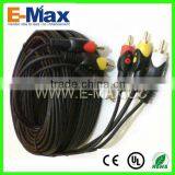 1.2m/4ft Triple 3 RGA Audio Video AV Cable thumbnail-4