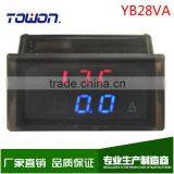 Double Display YB28VA DC Digital 10A Voltmeter Ammeter Digital DC Voltage Ammeter thumbnail-1