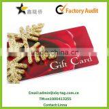 2015 High Quality Cheap Price Promotional Hi/Lo-Co Magnetic Strip White/gold/silver/color Gift Card