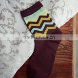 Wave Geometric Socks, Sneaker Socks,Casual Socks,Men Socks,Cotton Socks, Aztec Socks thumbnail-6