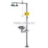 Lab Combined Washer Machine Eye Washer Station and Shower