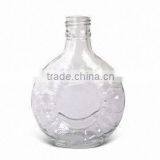 100ml Clear Whisky Glass Bottle thumbnail-1