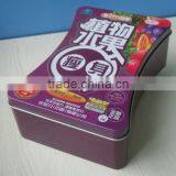 Beautiful Bone Shaped Metal Coffee Tin Box