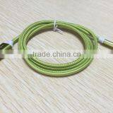 USB 2.0 A Type Male to Micro Usb 2.0 Male Data Charging Cable Green Color thumbnail-1