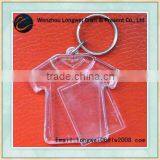 LW Cute T-shirt Shape Acrylic Keychain Photo Frame