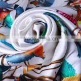 Coloeful Design for 100% Silk Square Scarf,16 Mm, Crepe thumbnail-6
