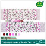 China wholesale flower design home textile fabric polyester microfiber fabric