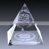 Facet Pyramid Crystal, Glass Paperweights Wholesale