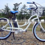 pedal assistant e cruiser bikes with long cycle lithium battery