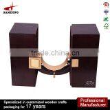 Glossy Lacquer Finish Personalized Wooden Wine Box for 2 Bottles Prices thumbnail-2