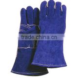 Dark Blue long Welding Gloves