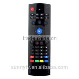 wholesale price 2.4ghz fly mouse mx3 kodi keyboard Gyroscope Wireless Air Mouse IR remote control 2.4ghz mx3 remote