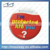 Existing Mold Custom Novetly Oval Cartoon Tin Button Pins thumbnail-6