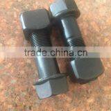 M20X1.5X65 Track Shoe Hex Bolt and Nut for Excavator and Bulldozer Quality Choice thumbnail-1