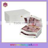 Elegant White Wooden Ballerina Musical Jewelry Boxes /Custom Music Box Wholesale