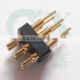 Male Gender Two Row 6pin Connector Pogo Pin Connector for PCB Application thumbnail-2