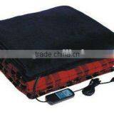 100% Polyester Car Safe Thermostat Electric Protable Heated Blanket thumbnail-6