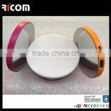 Slim Mirror Mobile Battery Charger Portable Power Bank 2000mah Shenzhen Ricom PB331C