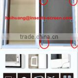 fiberglass screen window/aluminum alloy frame fiberglass screen window