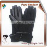 Black Kintted Gloves