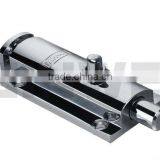 Chrome Plated Zinc Button Cabinet Panel Sliding Door Lock