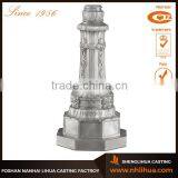 A038 Exquisite Cast Aluminum Light Pole Base Plate