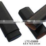 Pu Travel Holder Leather Cigar Cases With Cutter Holder thumbnail-1