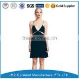 V-neck Sex Sleeveless Striped Women Dresses thumbnail-3