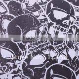Skulls Water Transfer Printing Hydro Graphics Film - White Skulls&water Transfer Printing Film 100cm WIDTH