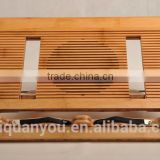 bamboo laptop stand book stand book