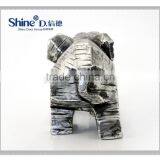 Antique Finish Silver Electro Plating Elephant Statue thumbnail-2