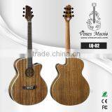 New hot sale special acoustic guitar vinesmusic guitar factory