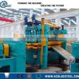 Galvanized Slitting Line Machine / Steel Coil Cold Roll Sheet Slitting Machine With High Speed