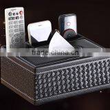 Hot Sale Cute Facial Tissue Box PU Napkin Box Functionable OEM Pochet Tissue Box thumbnail-4