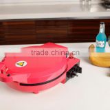 Red Round Electric Baking Pan/pizza pan/pizza maker