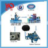 Waste Tyre Recycling to Reclaimed Rubber Powder Making Machine thumbnail-2